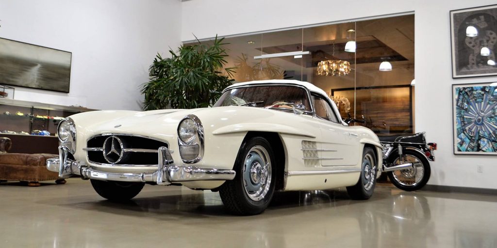 Mercedes-Benz 300SL — Showroom Restoration Detail.
